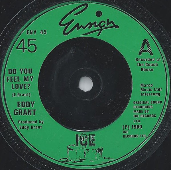 Eddy Grant - Do You Feel My Love? - Used Vinyl Record 7" image 1