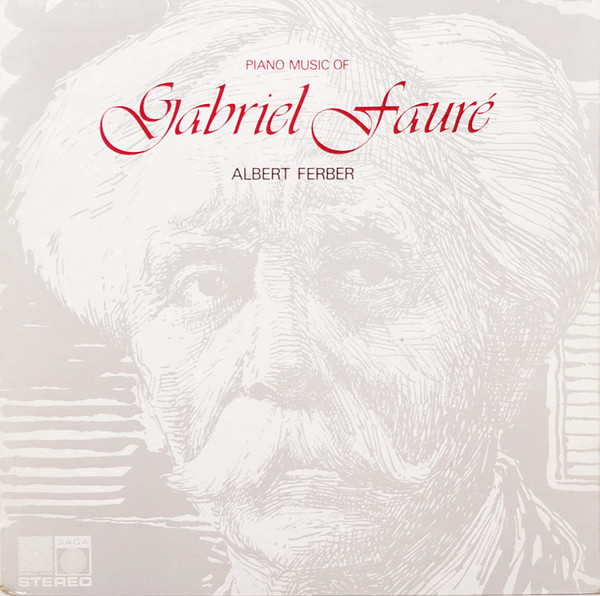 Gabriel Faure - Piano Music Of - Used Vinyl Record image 1