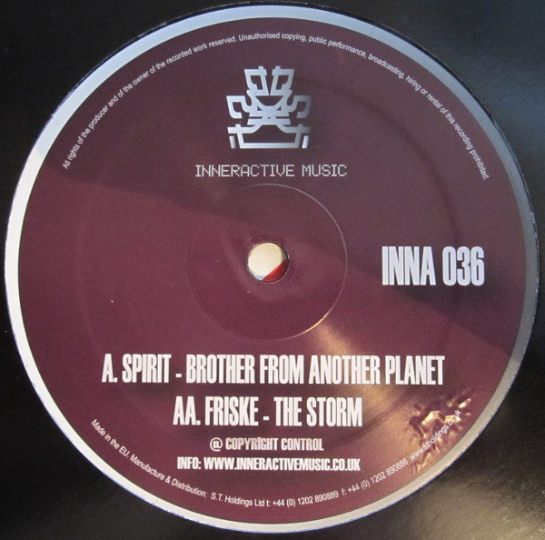 Spirit - Brother From Another Planet / The Storm - Vinyl Record 12" image 1