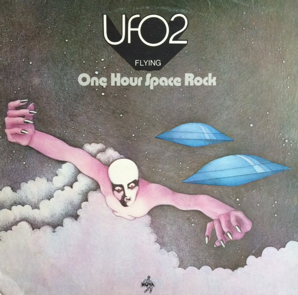 UFO - 2 - Flying - One Hour Space Rock - Used Vinyl Record image 1
