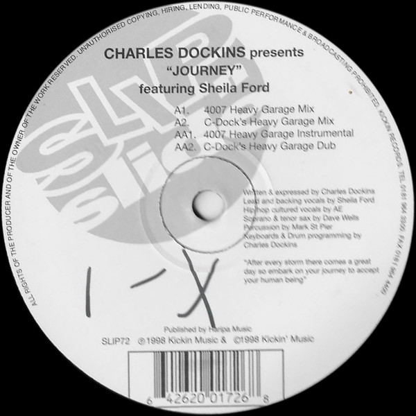 Charles Dockins - Journey - Used Vinyl Record 12" image 1