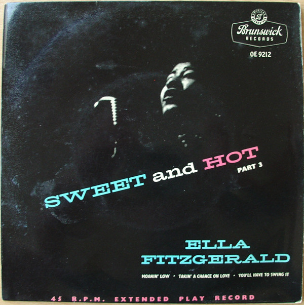 Ella Fitzgerald - Sweet And Hot Part 3 - Used Vinyl Record 7" image 1