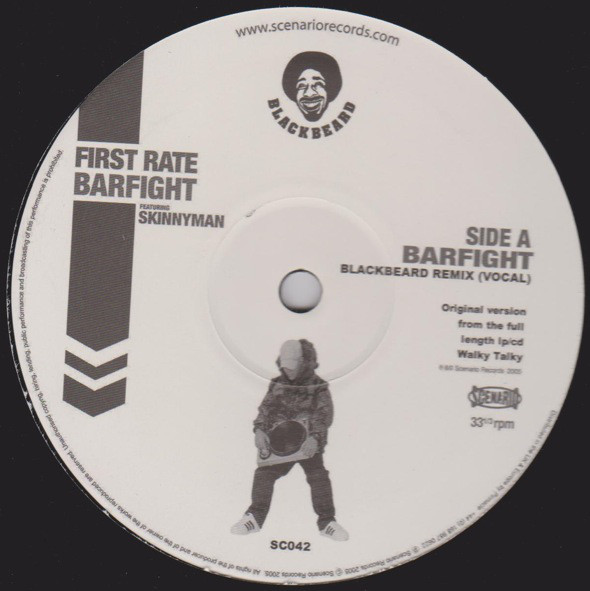 First Rate - Bar Fight - Used Vinyl Record 12" image 1