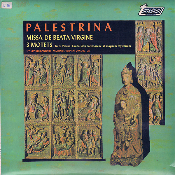 Giovanni Pierluigi d - Missa De Beata Virgine / 3 Motets - Used Vinyl image 1