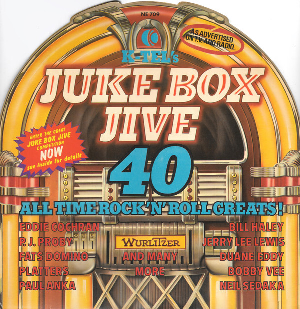 Various - Jukebox Jive - 40 All Time Rock 'N' Roll Greats! - Used Vin image 1