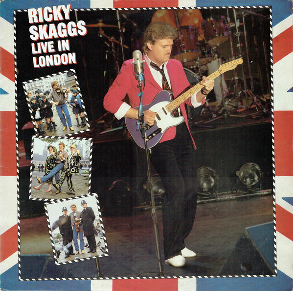 Ricky Skaggs - Live In London - Used Vinyl Record image 1