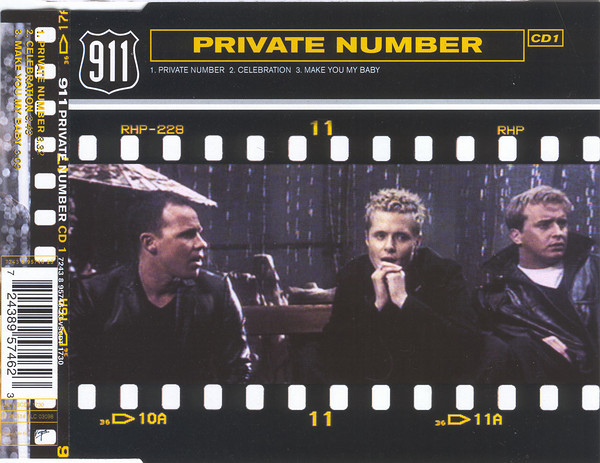 911 - Private Number - Used CD image 1