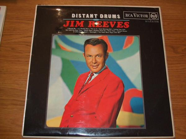 Jim Reeves - Distant Drums - Used Vinyl Record image 1