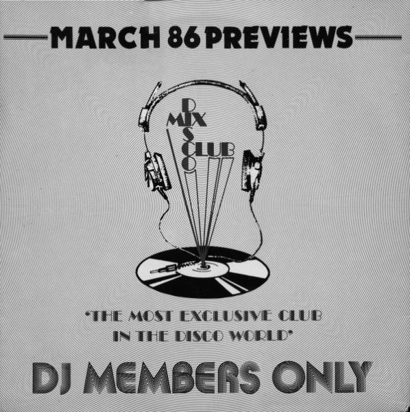 Various - March 86 - Previews - Used Vinyl Record image 1