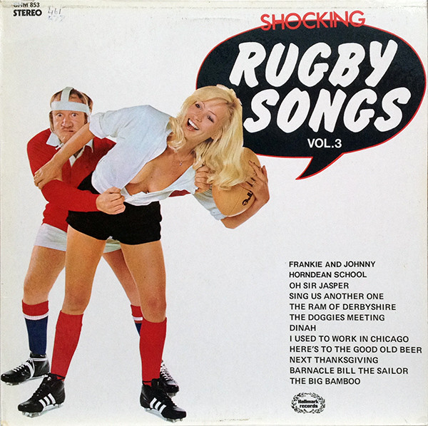 Shower-Room Squad - Shocking Rugby Songs Vol. 3 - Used Vinyl Record image 1