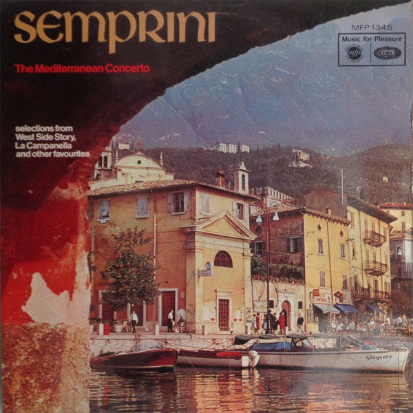 Alberto Semprini - Mediterranean Concerto - Used Vinyl Record image 1