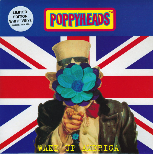 Poppyheads - Wake Up America - Used Vinyl Record 7" image 1