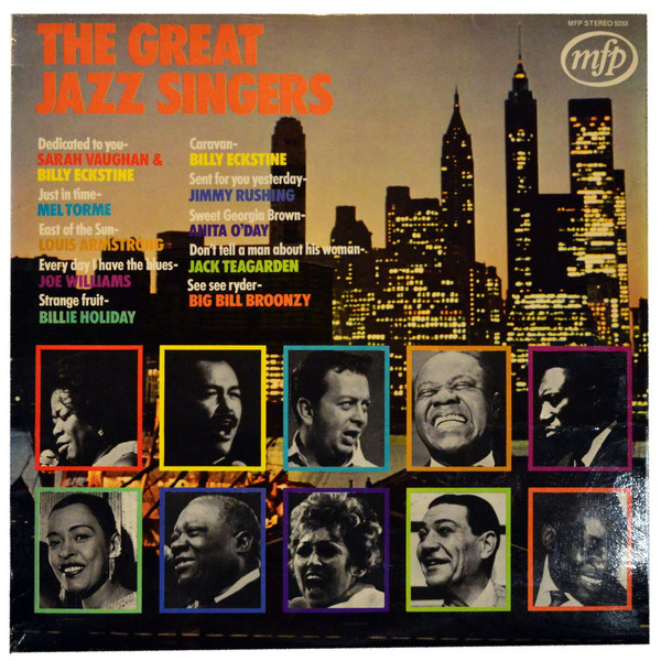 Various - Great Jazz Singers - Used Vinyl Record image 1