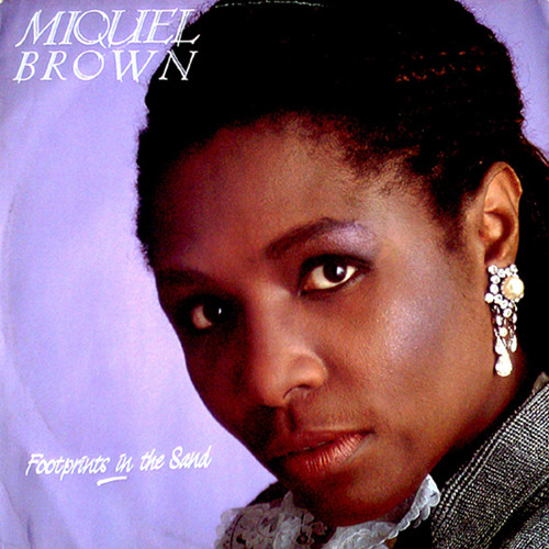 Miquel Brown - Footprints In The Sand - Used Vinyl Record 12" image 1
