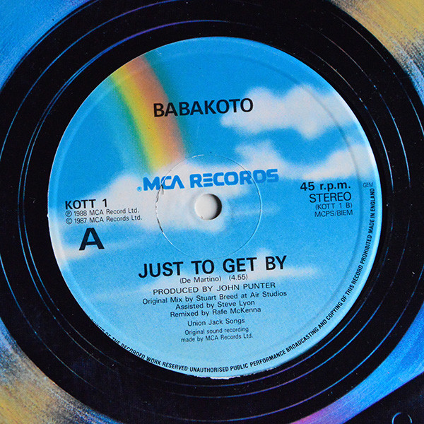 Babakoto - Just To Get By - Used Vinyl Record 12" image 1