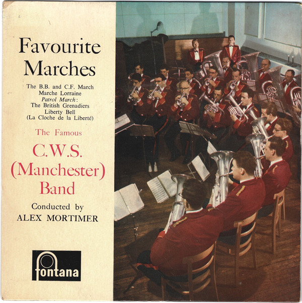 CWS  Band - Favourite Marches - Used Vinyl Record 7" image 1