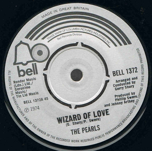 Pearls - Wizard Of Love - Used Vinyl Record 7" image 1