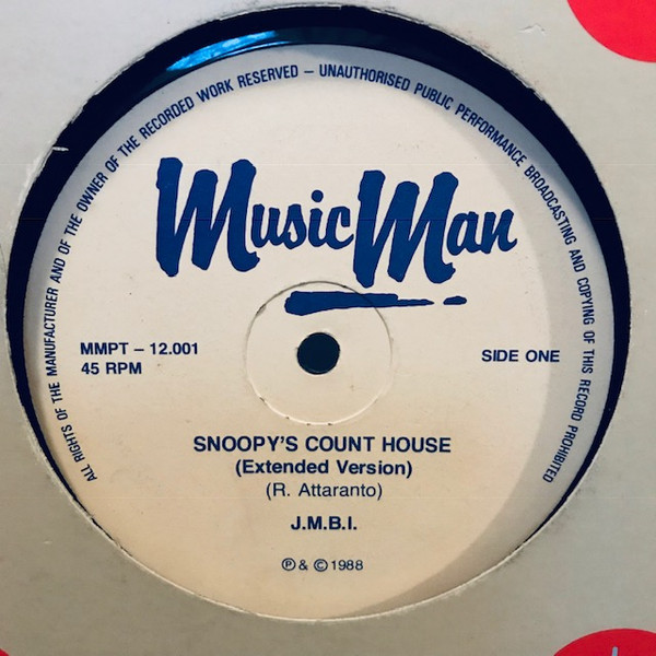 J.M.B.I. - Snoopy's Count House - Used Vinyl Record 12" image 1