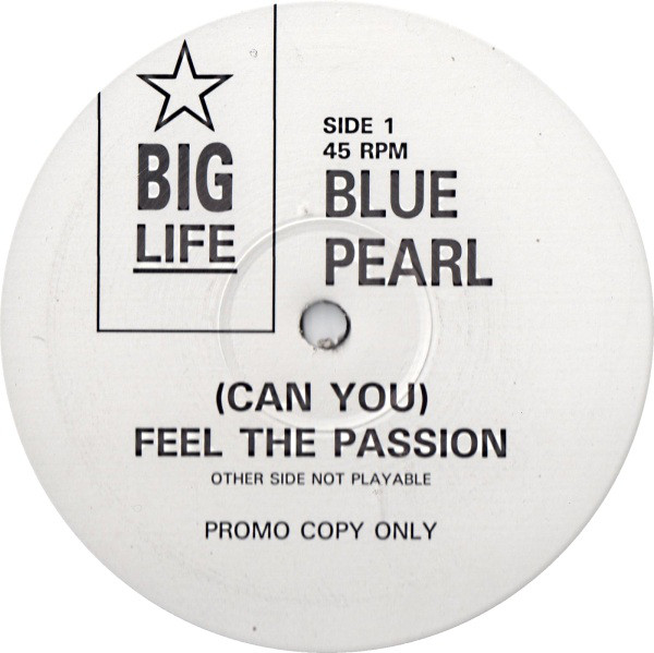Blue Pearl - (Can You) Feel The Passion - Used Vinyl Record 1 image 1