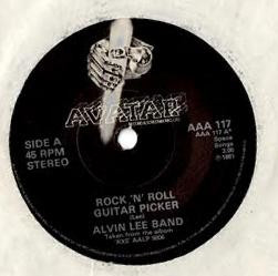 Alvin Lee Band - Rock N Roll Guitar Picker - Used Vinyl Record 7" image 1