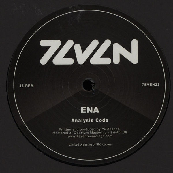 Ena - Analysis Code - Vinyl Record 12" image 1