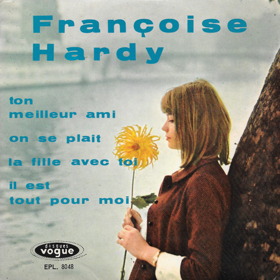 Francoise Hardy - Ton Meilleur Ami - Used Vinyl Record 7" image 1