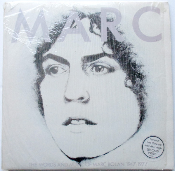 Marc Bolan - Words And Music Of  1947 - 1977 - Used Vinyl Record image 1