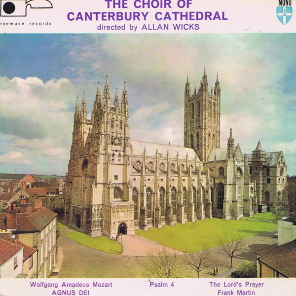 Wolfgang Amadeus Moz - Choir Of Canterbury Cathedral - Used Vinyl Rec image 1
