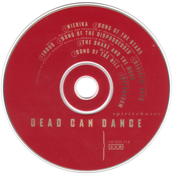 Dead Can Dance - Spiritchaser - Used CD image 1