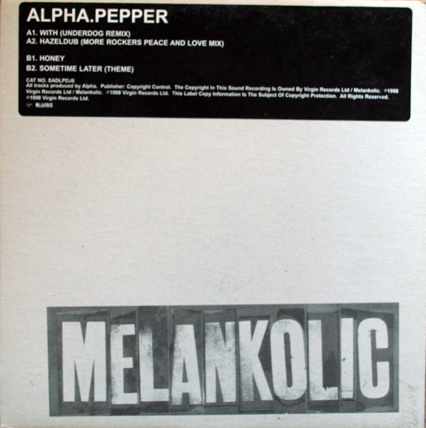 Alpha - Pepper - Used Vinyl Record 12" image 1