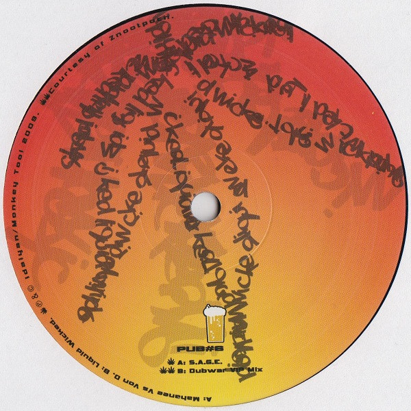 Mahanee - S.A.G.E. / Dubwar ( VIP Mix) - Vinyl Record 10" image 1