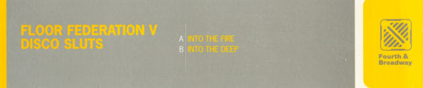 Floor Federation - Into The Fire / Into The Deep - Used Vinyl Record 12" image 1