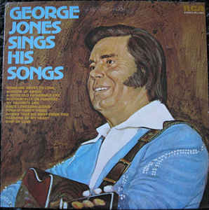 George Jones - Sings His Songs - Used Vinyl Record image 1