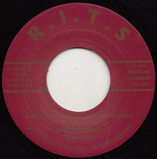 Winston Reedy - None Shall Escape The Judgement / Russian Skank - Vin image 1