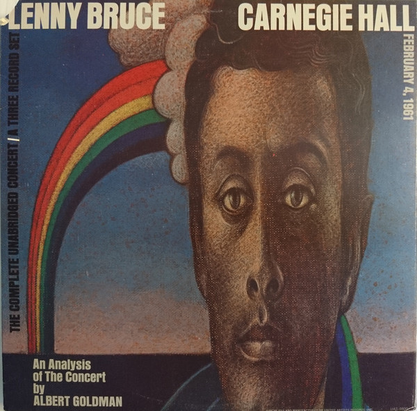 Lenny Bruce - Carnegie Hall - Used Vinyl Record image 1