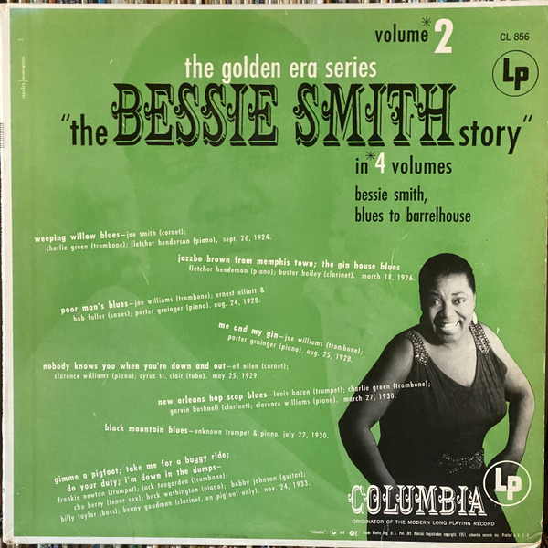 Bessie Smith - Story - Volume 2 - Used Vinyl Record image 1