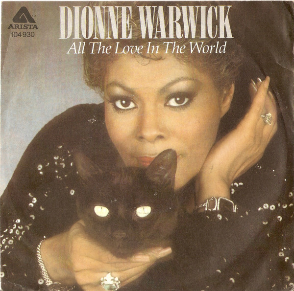 Dionne Warwick - All The Love In The World - Used Vinyl Record 7" image 1