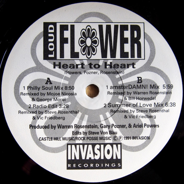 Loud Flower - Heart To Heart - Used Vinyl Record 12" image 1