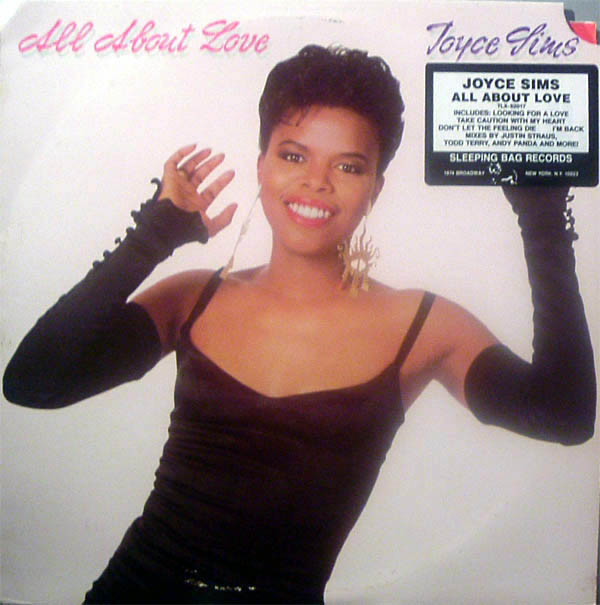 Joyce Sims - All About Love - Used Vinyl Record image 1