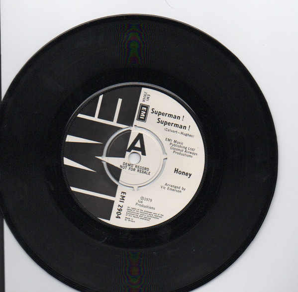 Honey - Superman! Superman! - Used Vinyl Record 7" image 1