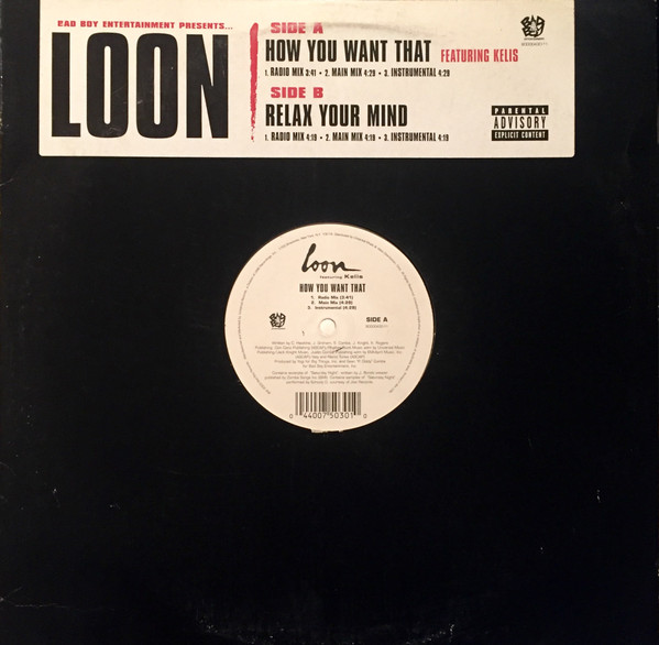 Loon - How You Want That / Relax Your Mind - Vinyl Record 12" image 1