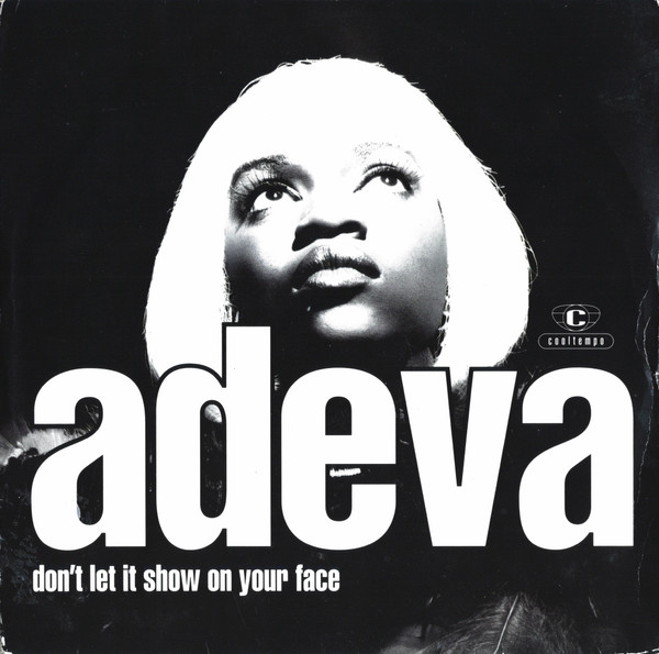 Adeva - Don't Let It Show On Your Face - Used Vinyl Record 7" image 1
