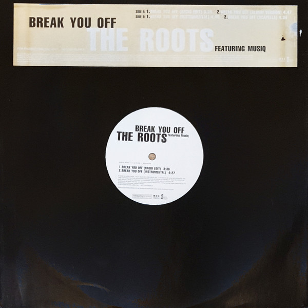 Roots - Break You Off - Used Vinyl Record 12" image 1