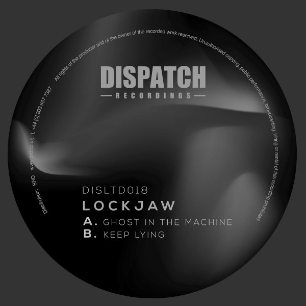 Lockjaw - Ghost In The machine / Keep Lying - Vinyl Record 10" image 1