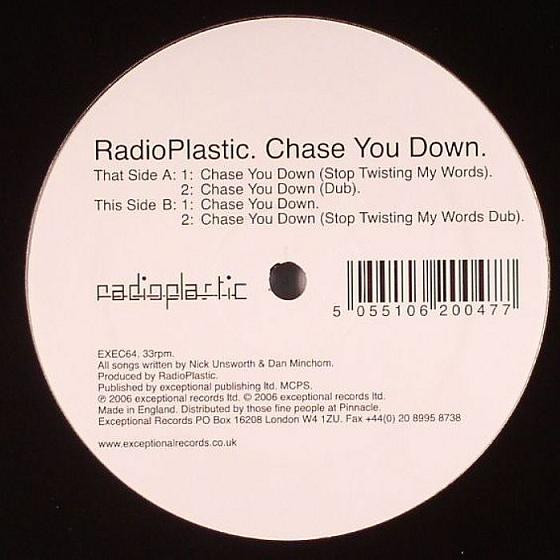 Radioplastic - Chase You Down - Vinyl Record 12" image 1