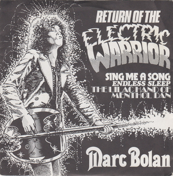 Marc Bolan - Return Of The Electric Warrior - Used Vinyl Record 7" image 1