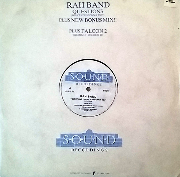 RAH Band - Questions (What You Gonna Do) - Used Vinyl Record 12" image 1