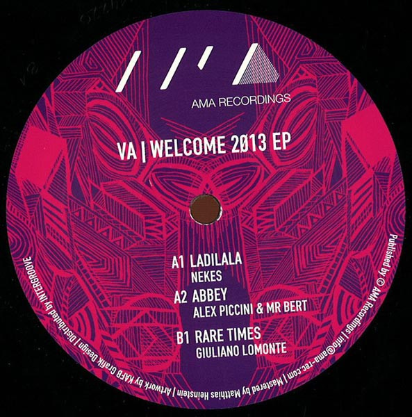 Various - Welcome 2013 Ep - Vinyl Record 12" image 1