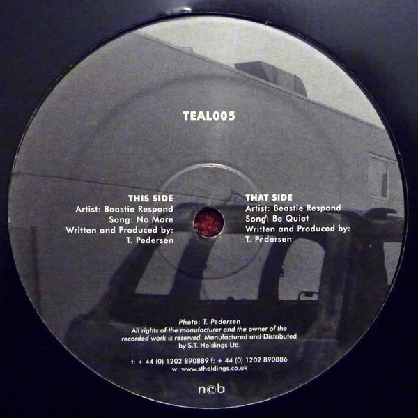 Beastie Respond - Be Quiet / No More - Vinyl Record 12" image 1