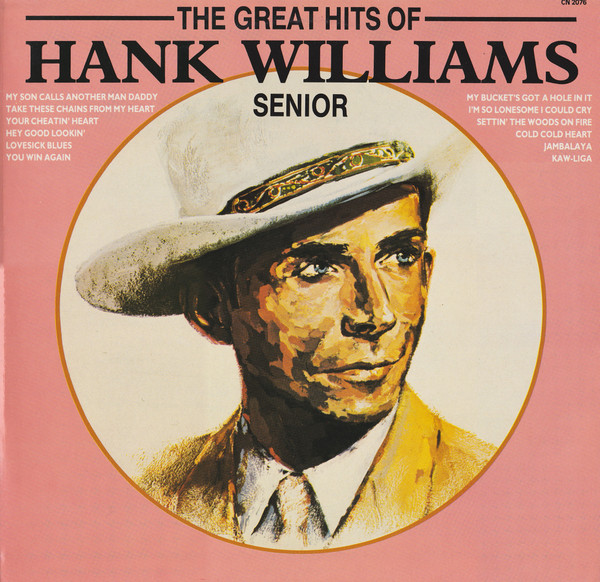 Hank Williams - Great Hits Of  Senior - Used Vinyl Record image 1